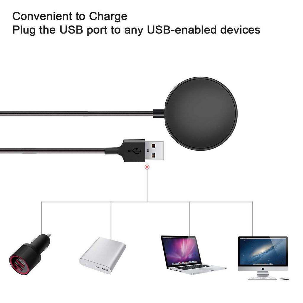 Samsung Watch Charger For Watch 3 4 5 6 7 Active 1 2 (USB)