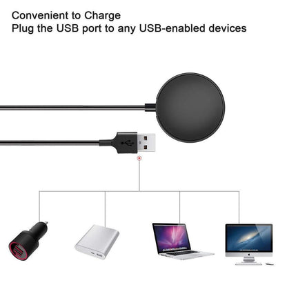 Samsung Watch Charger For Watch 3 4 5 6 7 Active 1 2 (USB)