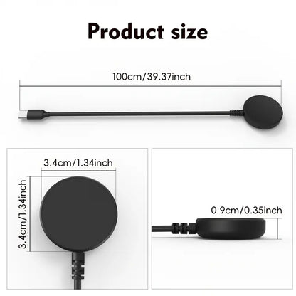 Samsung Watch Charger For Watch 3 4 5 6 7 Active 1 2 (USB)