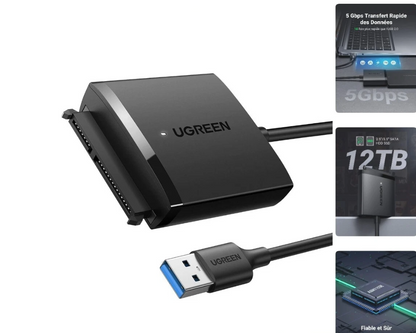 UGREEN USB 3.0 to SATA IDE Hard Drive Converter