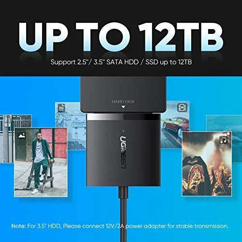 UGREEN USB 3.0 to SATA IDE Hard Drive Converter