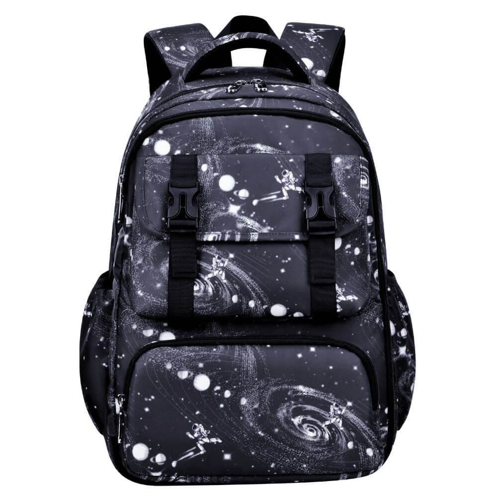 Boys School Bags & Black Kids Backpack | Astronaut Galaxy Backpack