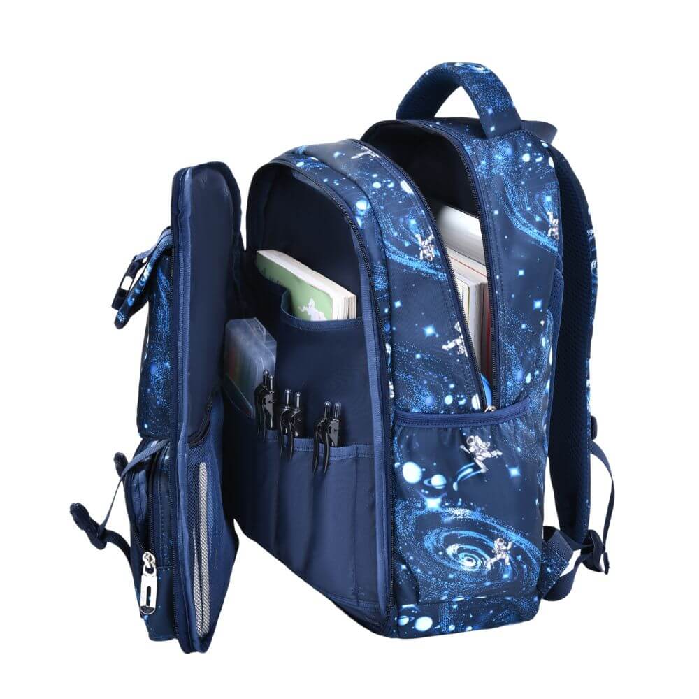 Boys School Bags & Black Kids Backpack | Astronaut Galaxy Backpack