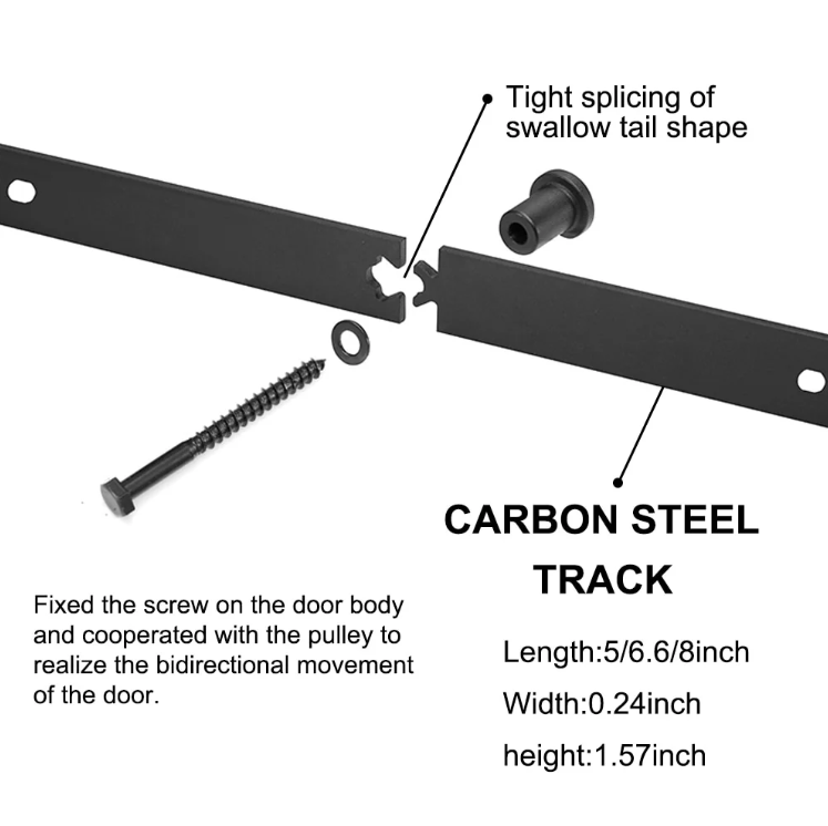 Barn Door Hardware Kit 1.5m