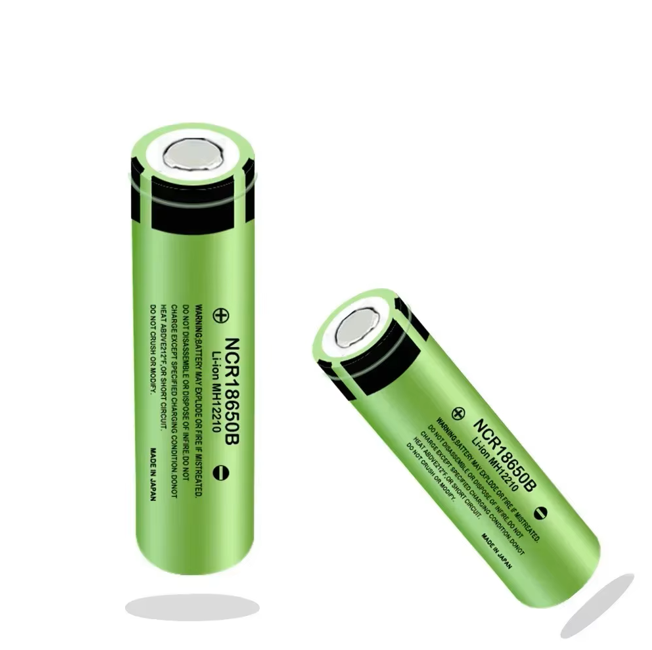 18650 Rechargeable Battery Power Flat Top 6PCS