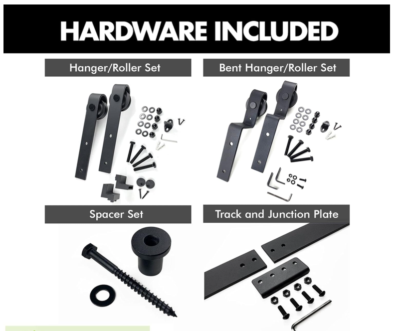 Barn Door Hardware 3.66M