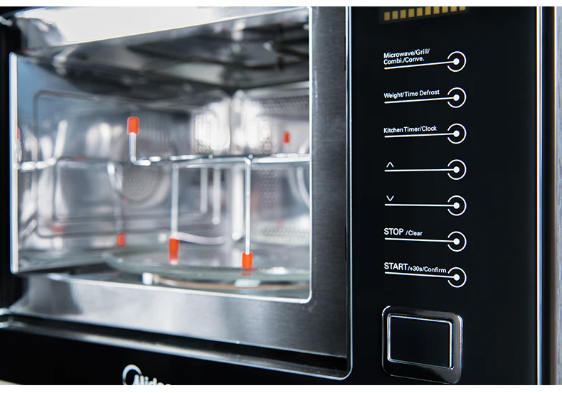 Midea 25L Built-In Microwave Oven, Stainless Steel
