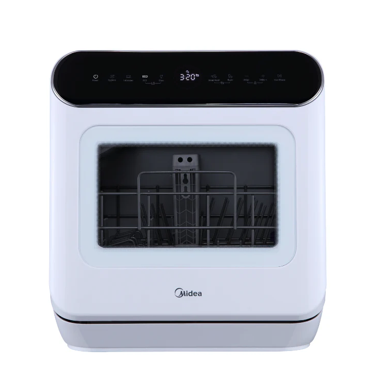 Midea Mini Benchtop Dishwasher, 3 Place Settings (MDWMINIPLUS)