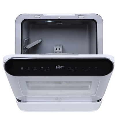 Midea Mini Benchtop Dishwasher, 3 Place Settings (MDWMINIPLUS)
