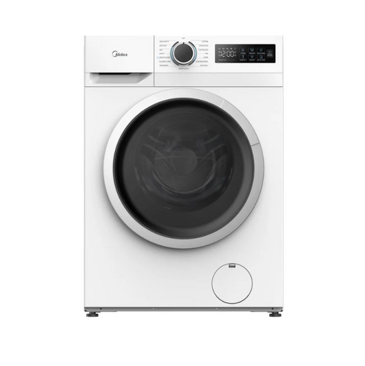 Midea 8kg Front Load Washing Machine, White (MF110W80B/W-AU)
