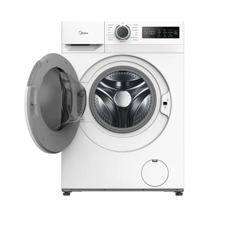 Midea 8kg Front Load Washing Machine, White (MF110W80B/W-AU)
