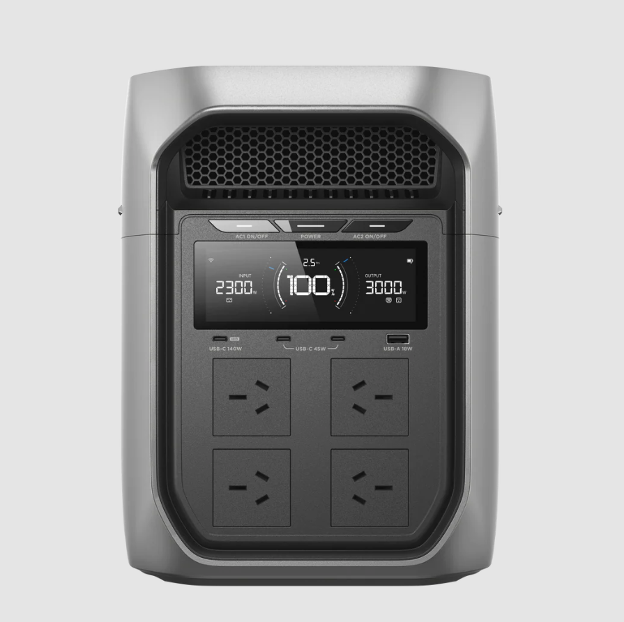 EcoFlow DELTA 3 Max Plus Portable Power Station - 3000W | 2048Wh