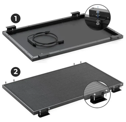 EcoFlow 2x 400W Rigid Solar Panel