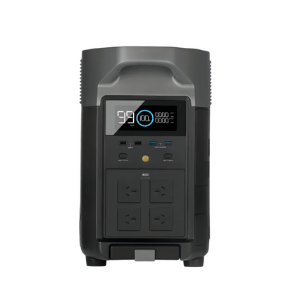EcoFlow DELTA Pro + 400W Lightweight Portable Solar Panel
