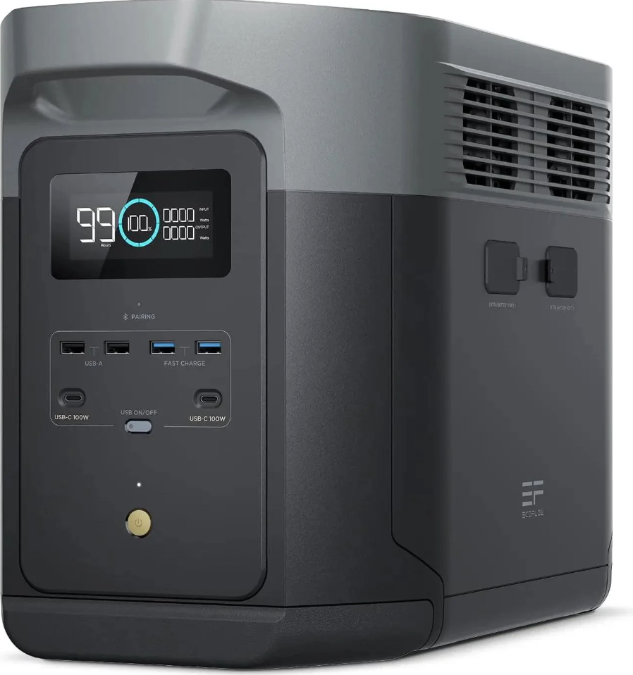 EcoFlow DELTA 2 Max Portable Power Station | 2400W | 2048Wh
