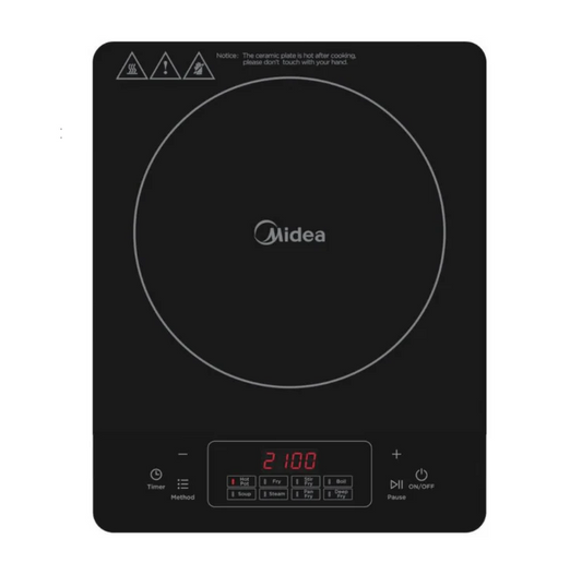 Midea Slim Design Induction Cooker Large Cooking Zone C21-WT2103C