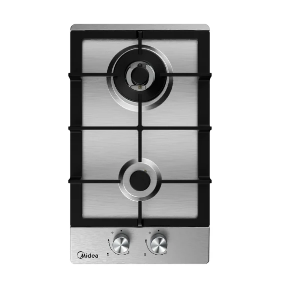 Midea 30cm 2 Burner Gas Hob Stainless Steel 30SB005ALD33