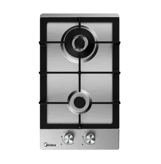 Midea 30cm 2 Burner Gas Hob Stainless Steel 30SB005ALD33