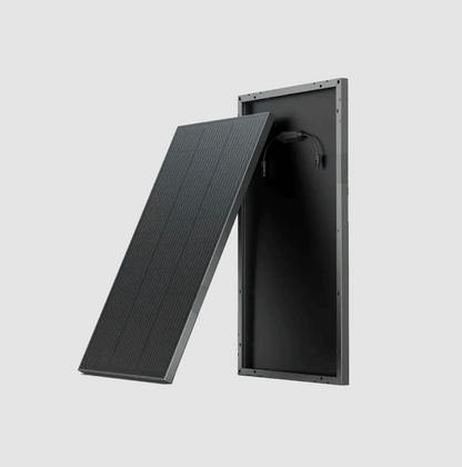 EcoFlow 2x 100W Rigid Solar Panel + 2x Solar Panel Mounting Feet