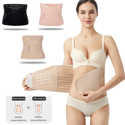 Postpartum Recovery Belly Band – Adjustable Abdominal & Pelvic Support Wrap