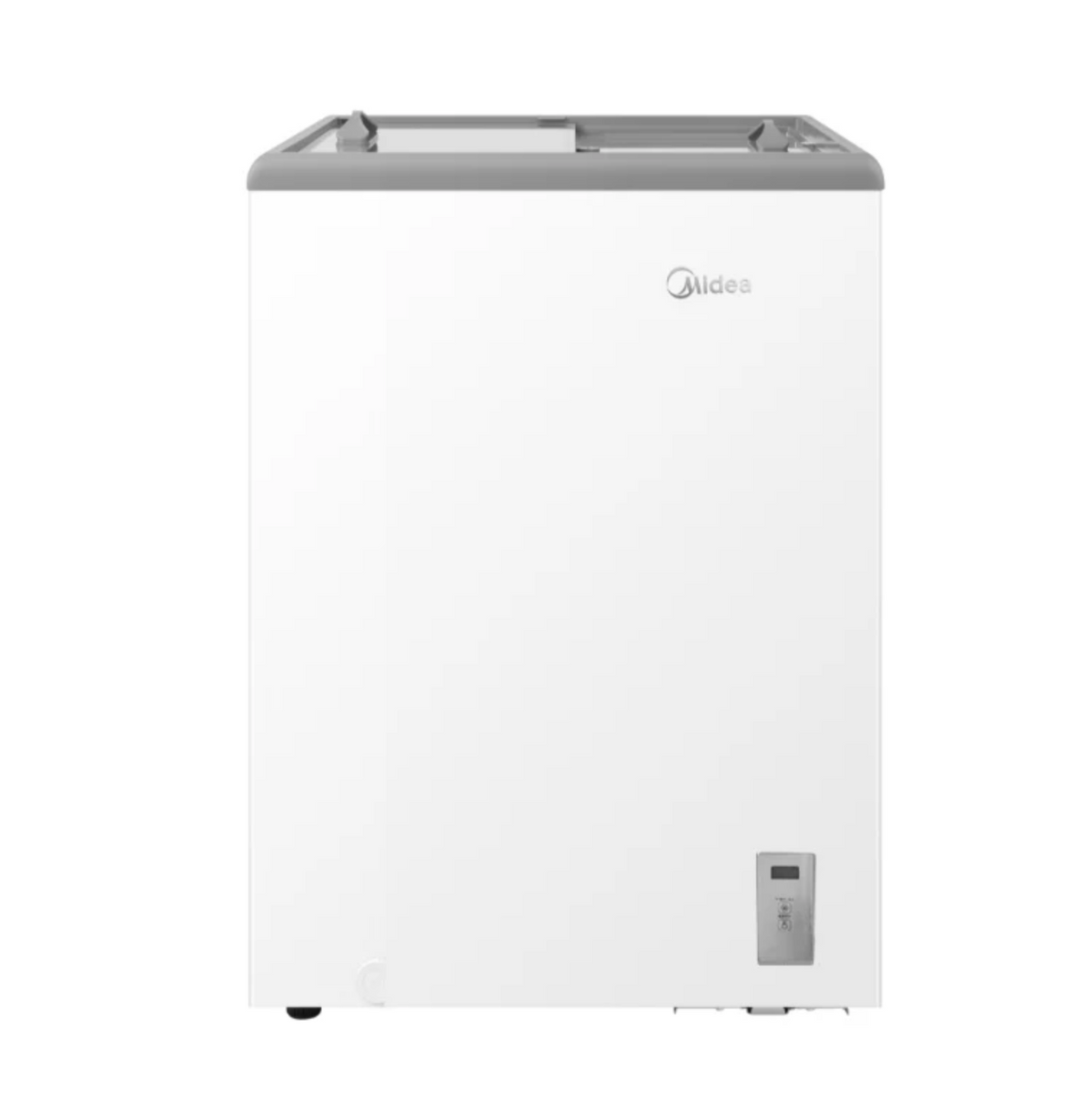 Midea 82L Chest Showcase Fridge/Freezer – Flat Glass Door Inverter | MDRZ163FGM01AP