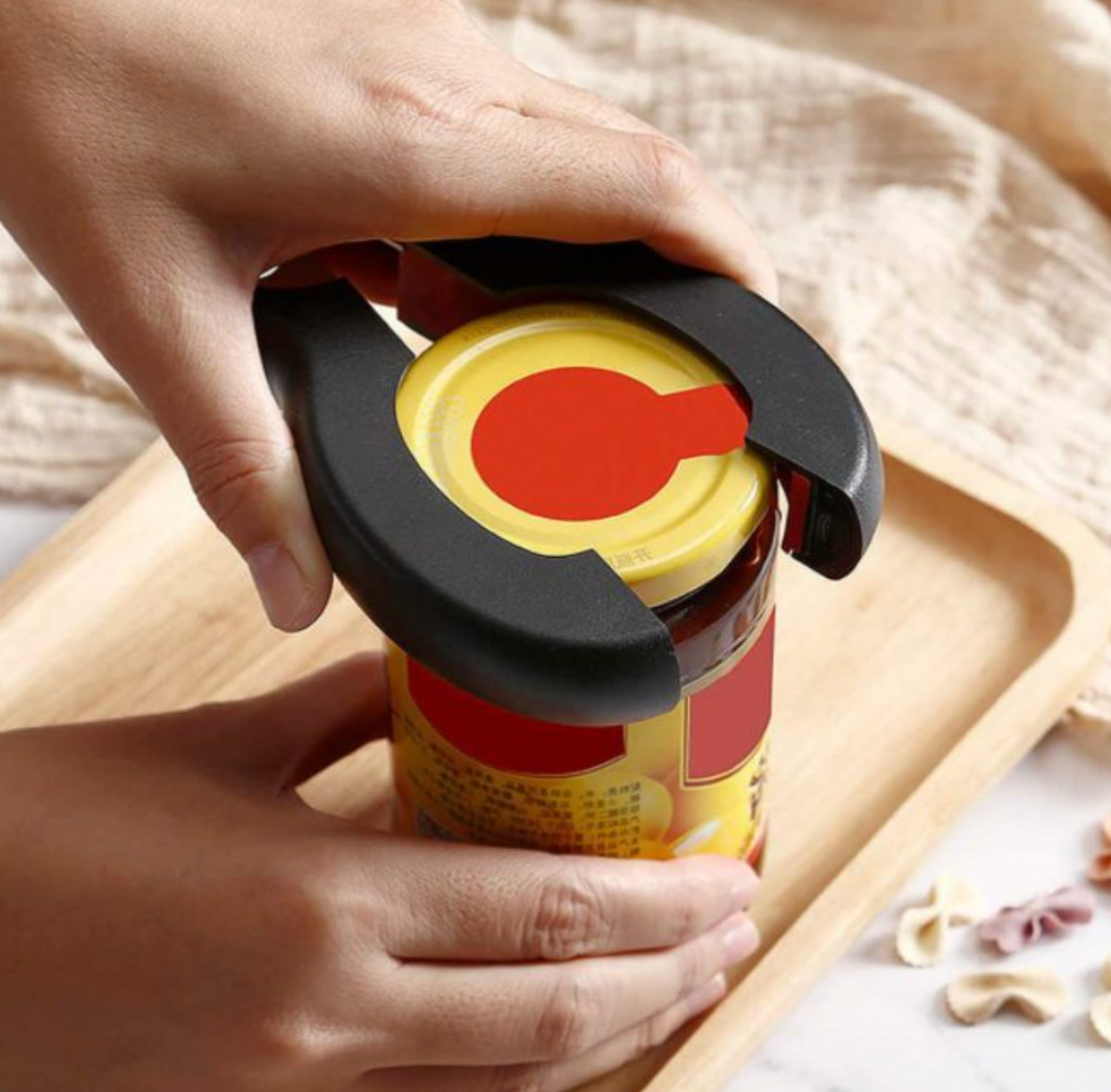 Jar Opener for Weak Hands Bottle Opener 6-In-1 Multi Function Better Opener Can