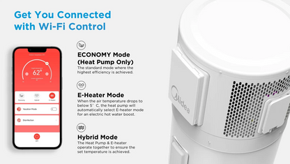 Midea Heat Pump Water Heater 170L