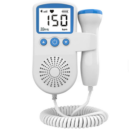 Fetal Doppler Baby Heart Monitor – LCD Display Pregnancy Heartbeat Detector