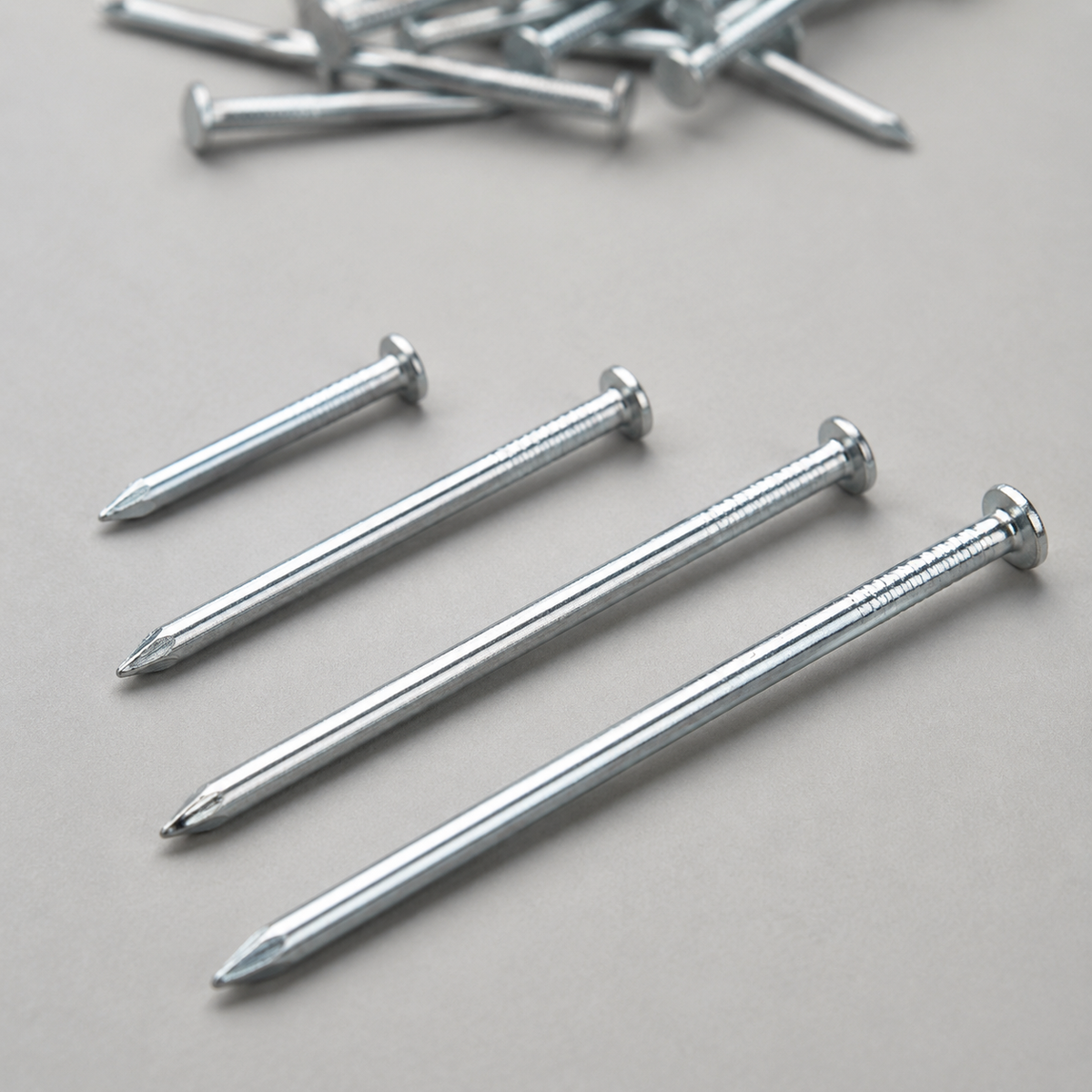 4-Size Assorted Steel Nail Set
