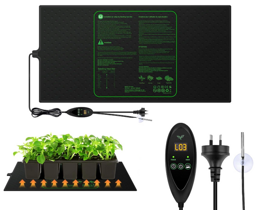 Seedling Heat Mat Plant Heated Pad 122 x 53cm