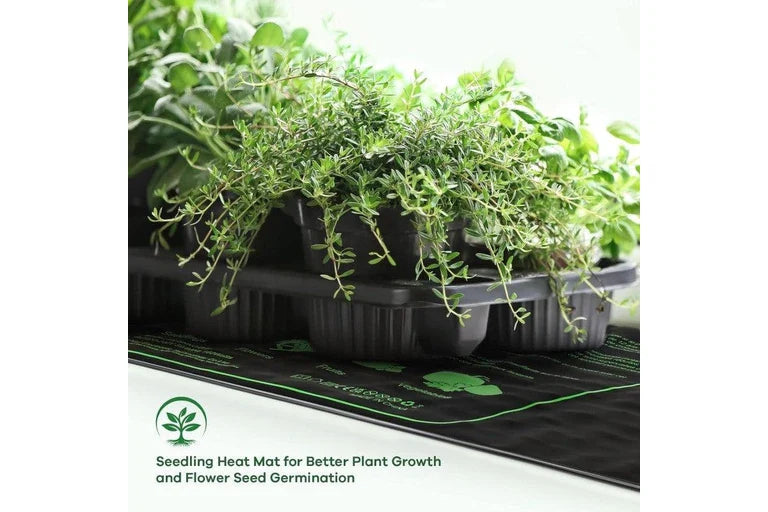 Seedling Heat Mat Plant Heated Pad 122 x 53cm
