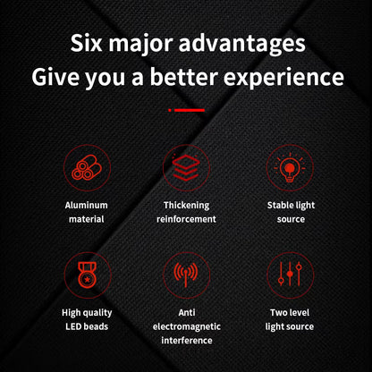 LED Work Light Torch fits  Milwaukee 18V Battery