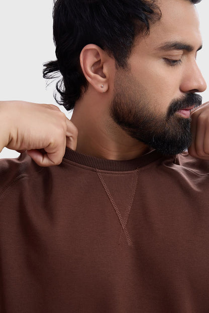 Shell Raw Capsleeves Tank Brown