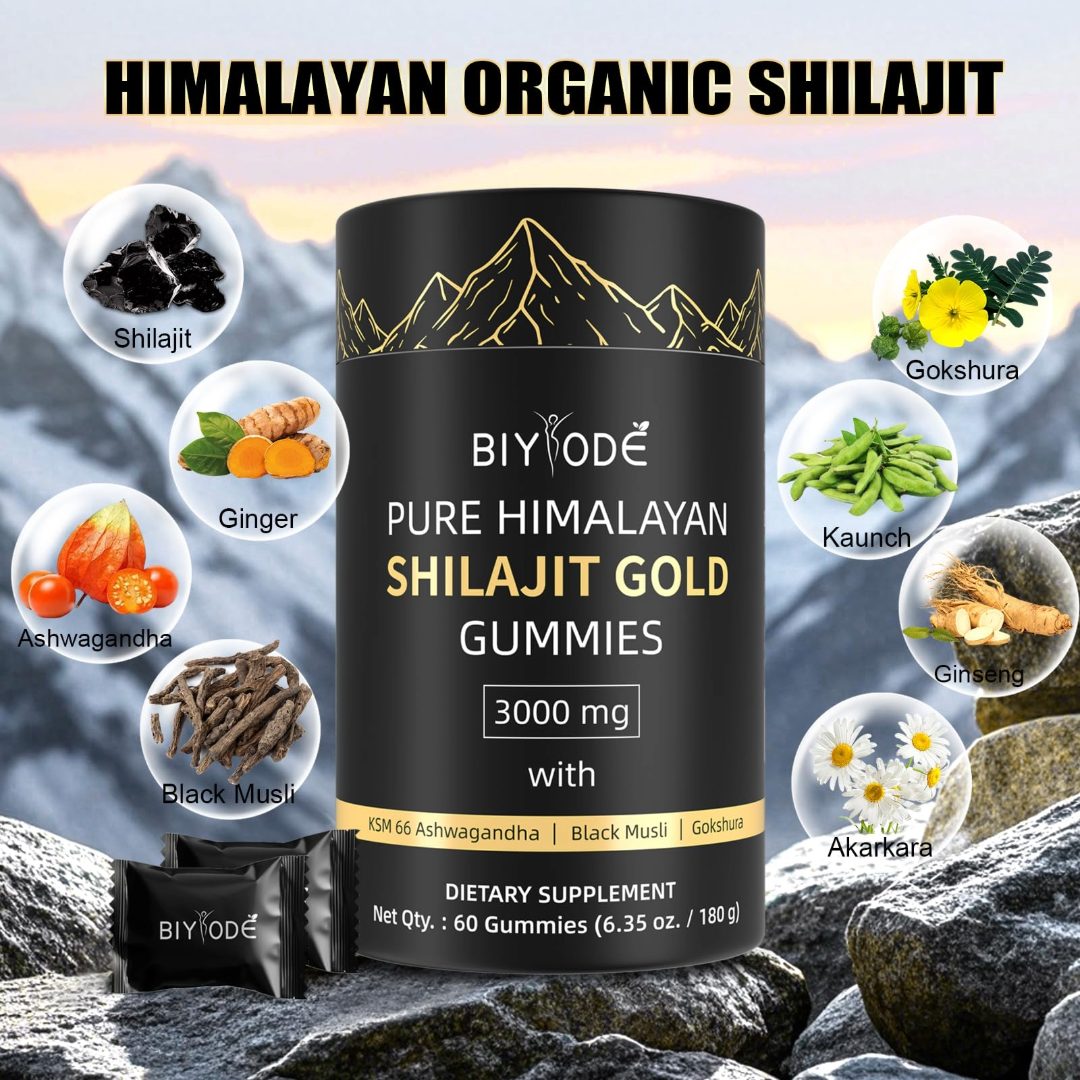 Himalayan Shilajit 60 Gummies