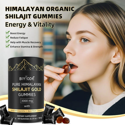 Himalayan Shilajit 120 Gummies
