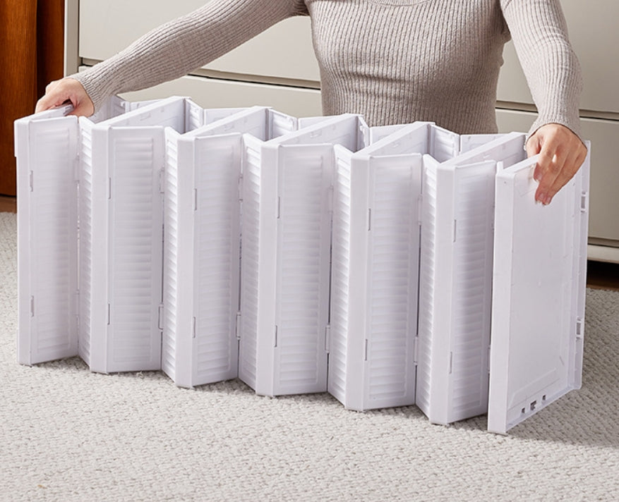 6 Tiers Folding shoe cabinet transparent shoe storage box foldable Organizer