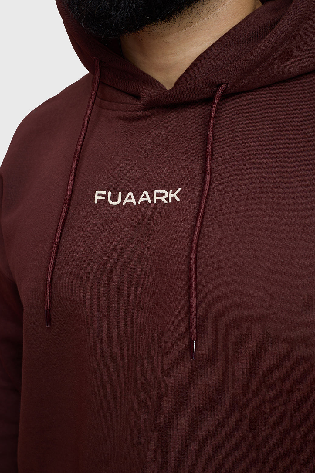 Unisex Signature Oversized Hoodies Brown