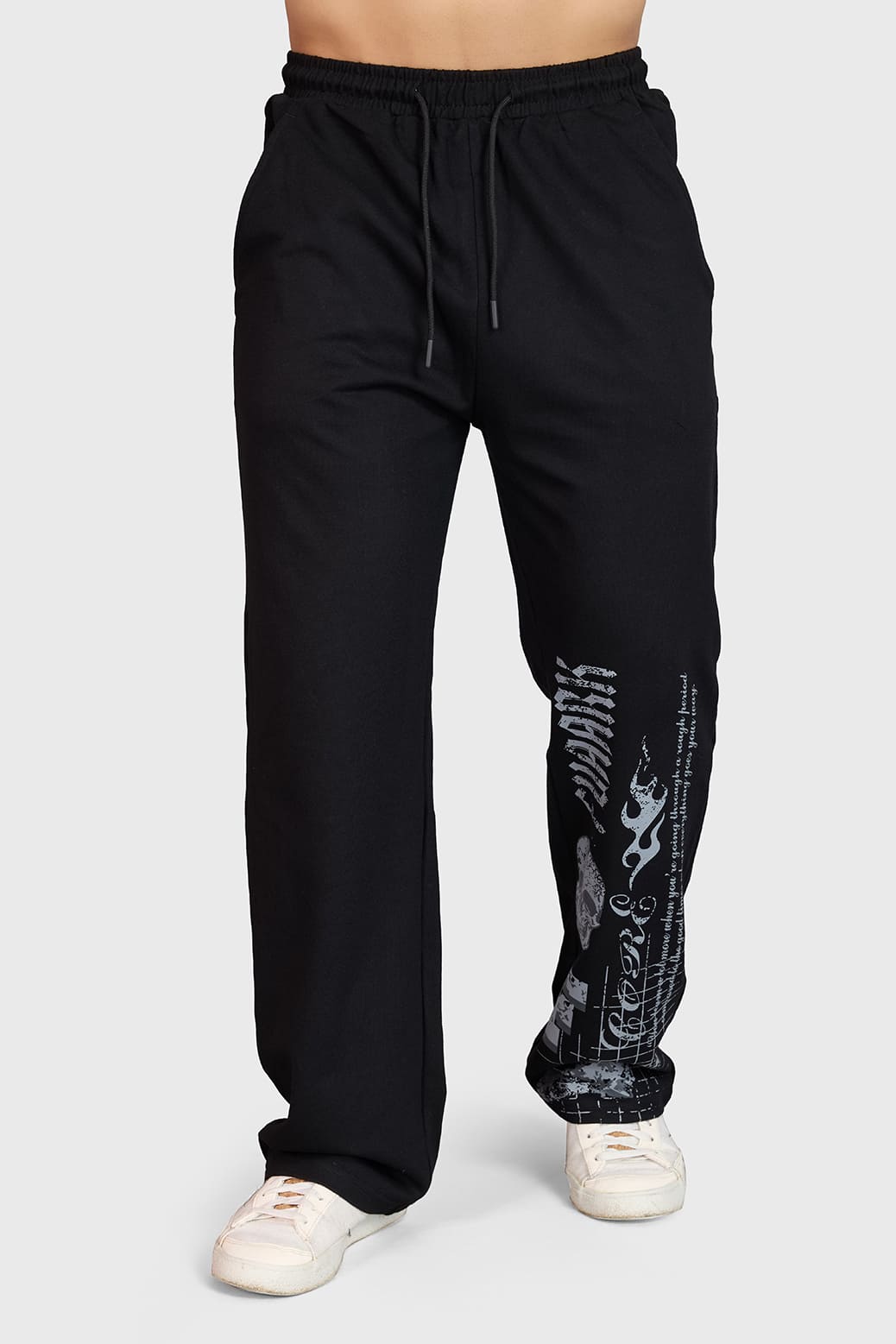 Skull Straight Tracks Black