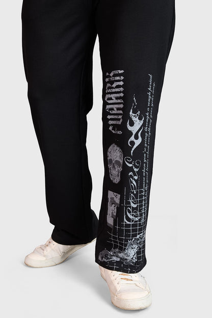 Skull Straight Tracks Black