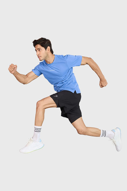 Slate Running T-shirt Blue