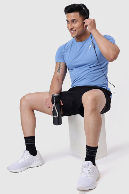 Slate T-shirt Light Blue