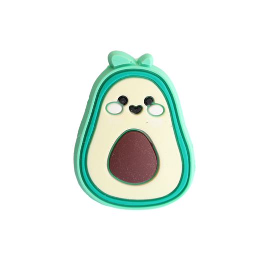 Smiley Avocado Charm