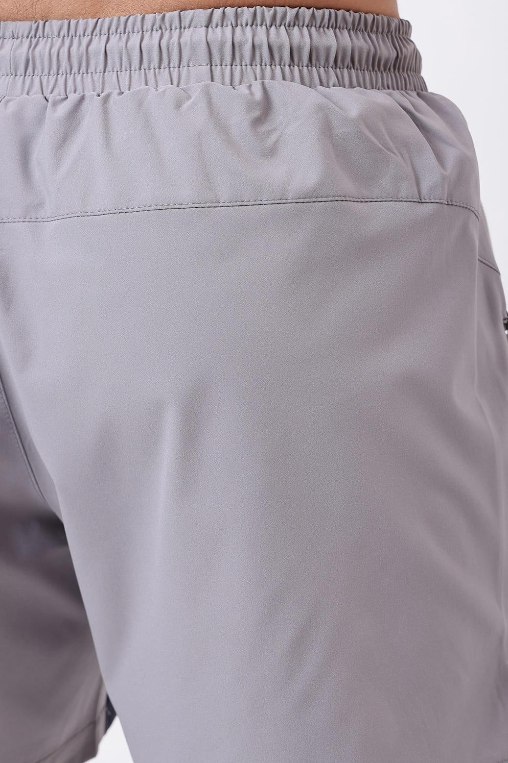 Snap Colourblock Shorts Black