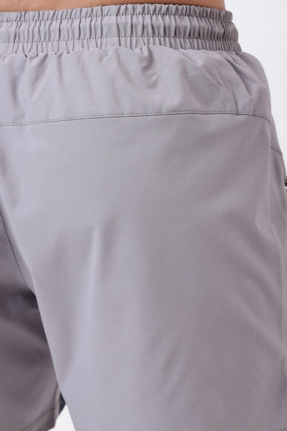 Snap Colourblock Shorts Black