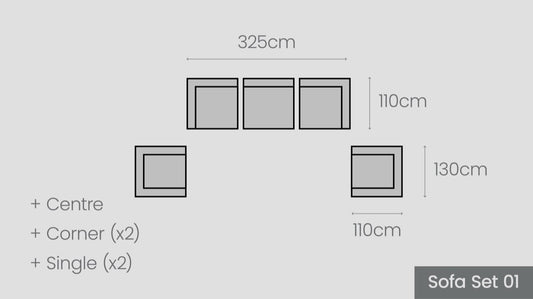 Tolaga Bay Sofa Set 01