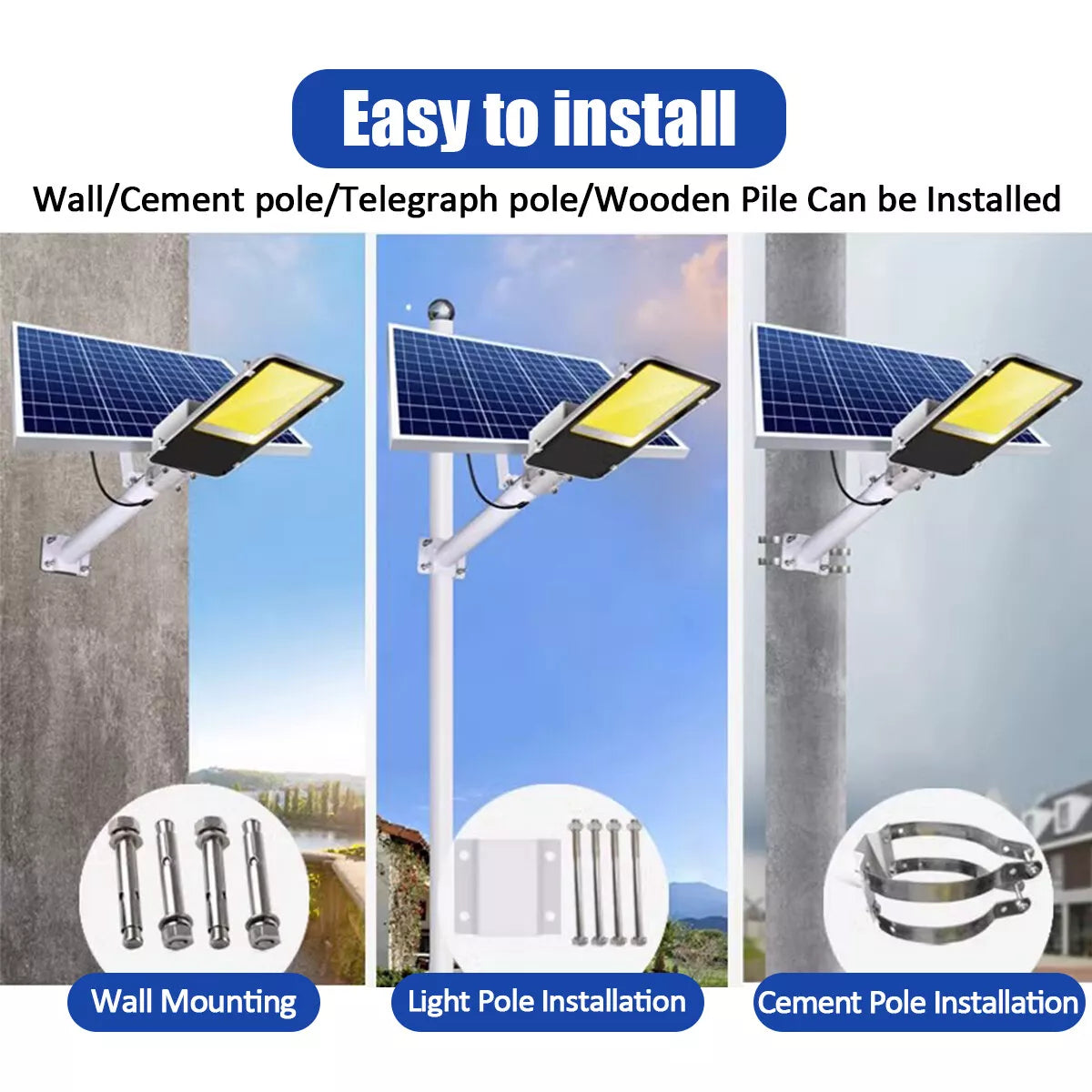 Solar Outdoor Light Flood Light Street Light 700W