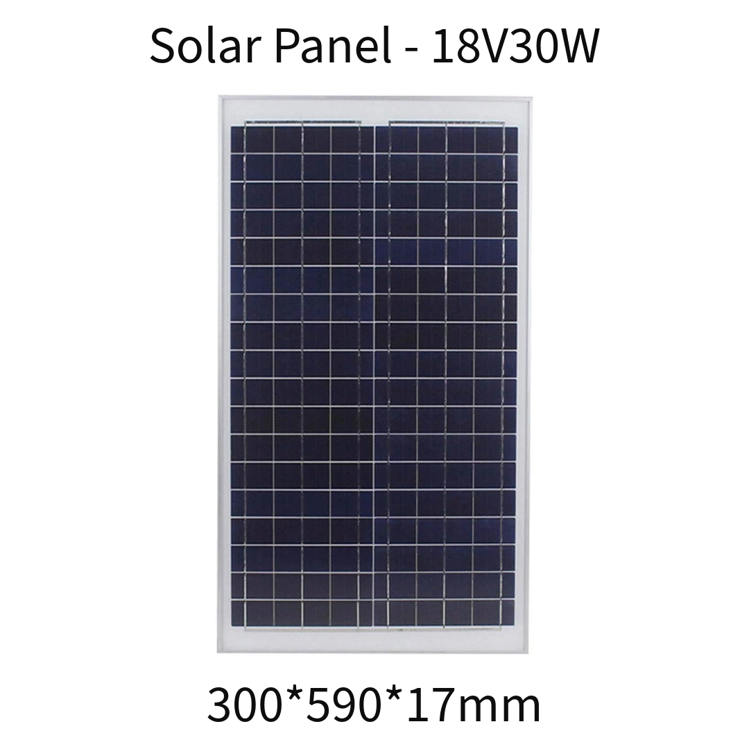 30W Solar Panel Monocrystalline