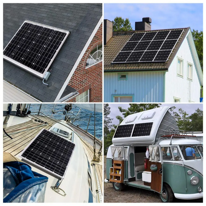 60W Solar Panel With Solar Charge Controller