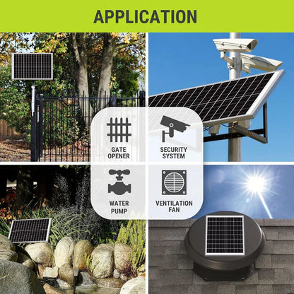 150W Solar Panel with Solar Controller