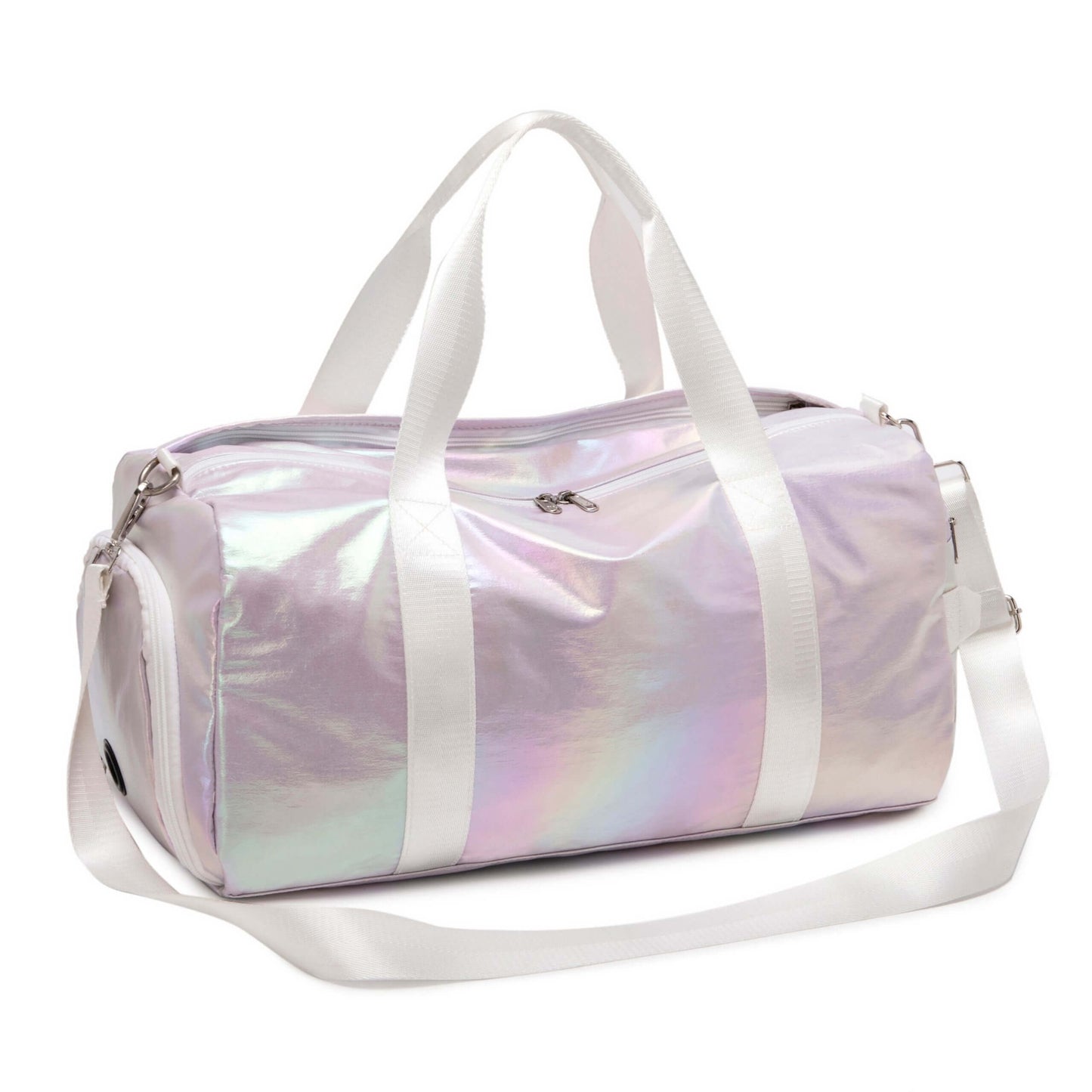 Metallic Duffle Bag & Gym Bag